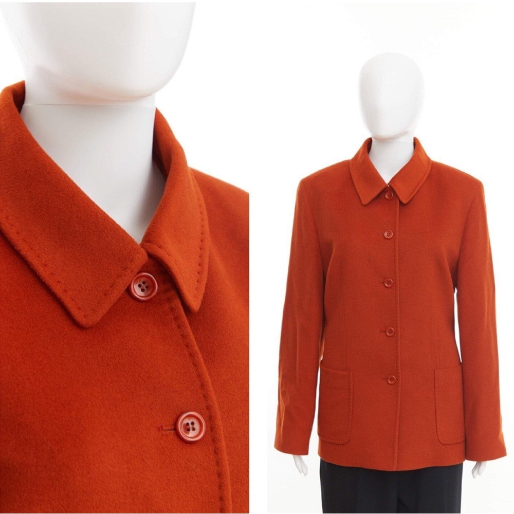 Vintage wool and angora jacket / Horst / 42